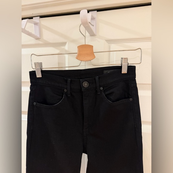 rag & bone Women's Classic Black Straight Leg Jeans - Picture 5 of 8